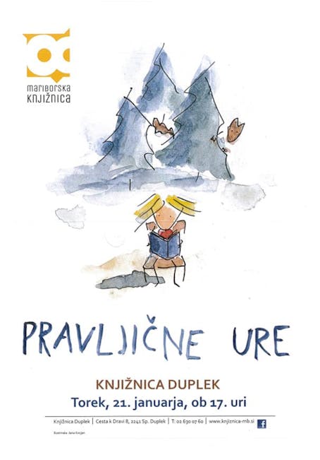 Pravljične ure v Knjižnici Duplek